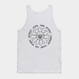 Bee Kind, Stay Positive, Be Yourself Funny Bee Lover Shirt Tank Top